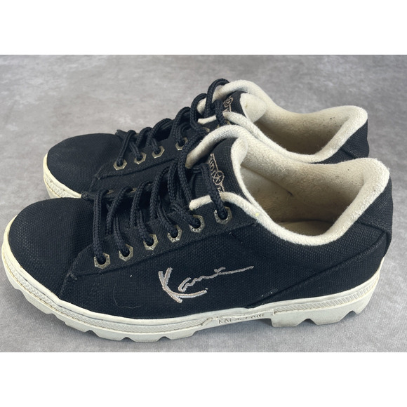 Vtg Karl Kani Sz 7 Sneakers 90s Hip Hop Streetwear Retro Canvas Shoes Y2K Kicks main image 4